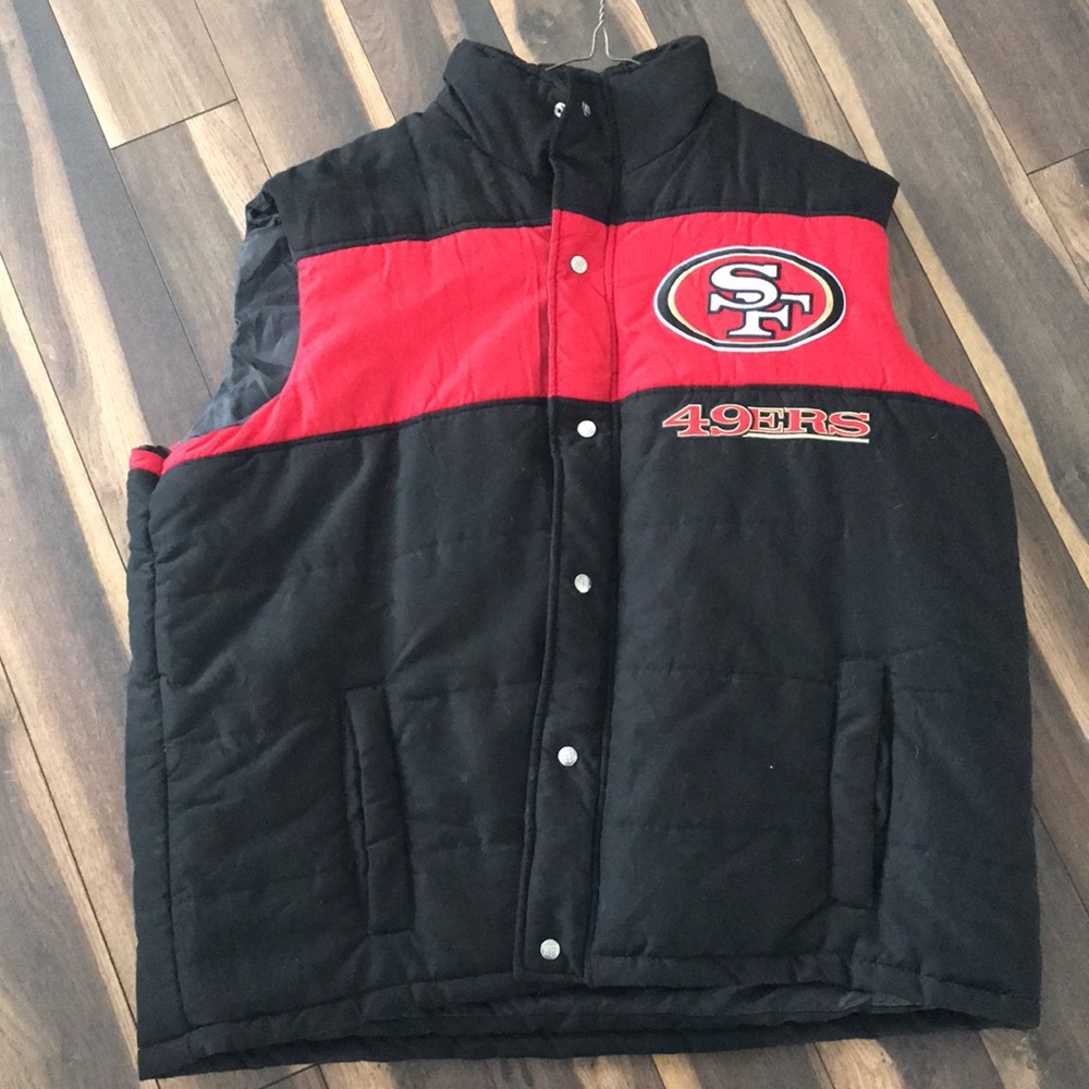 San Francisco 49ers vest NFL 9/10 condition